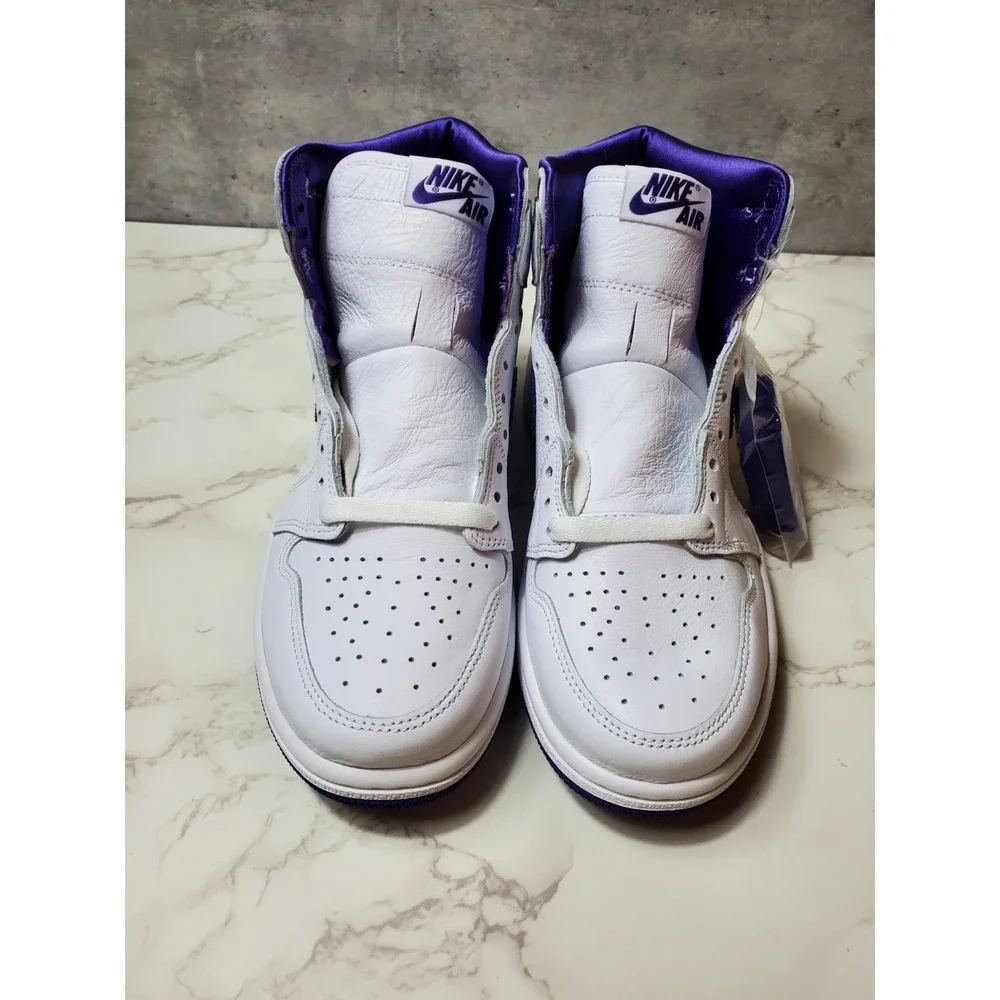 Nike Air Jordan 1 Retro High OG Court Purple Size 7 Women's  5.5 Men's